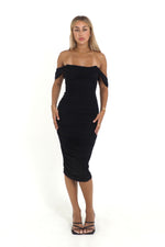 Tilly Midi Dress - Black