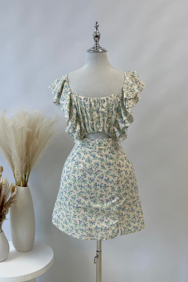 Heavenly Floral Mini Dress
