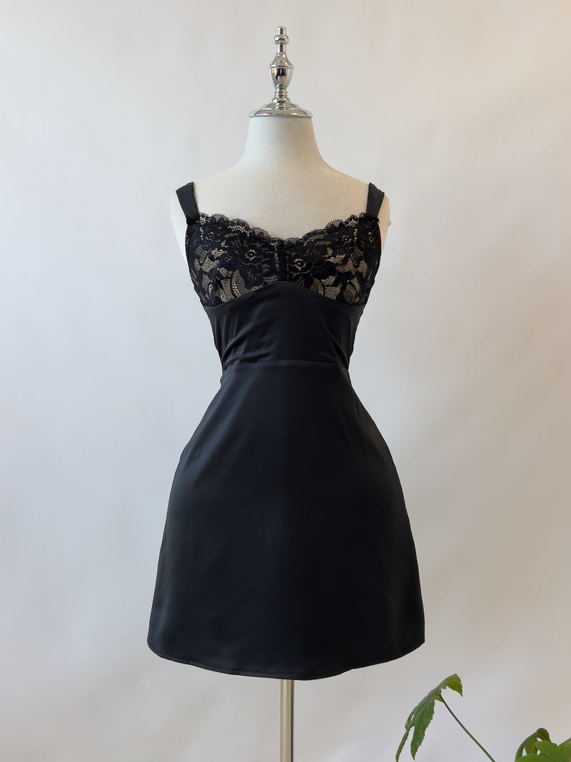 Mallory Mini Dress - Black