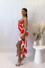 Martha Floral Midi Dress