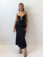 Lizbeth Maxi Dress - Black