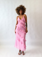 Ella Midi Dress - Pink