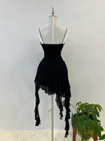 Cassia Midi Dress - Black