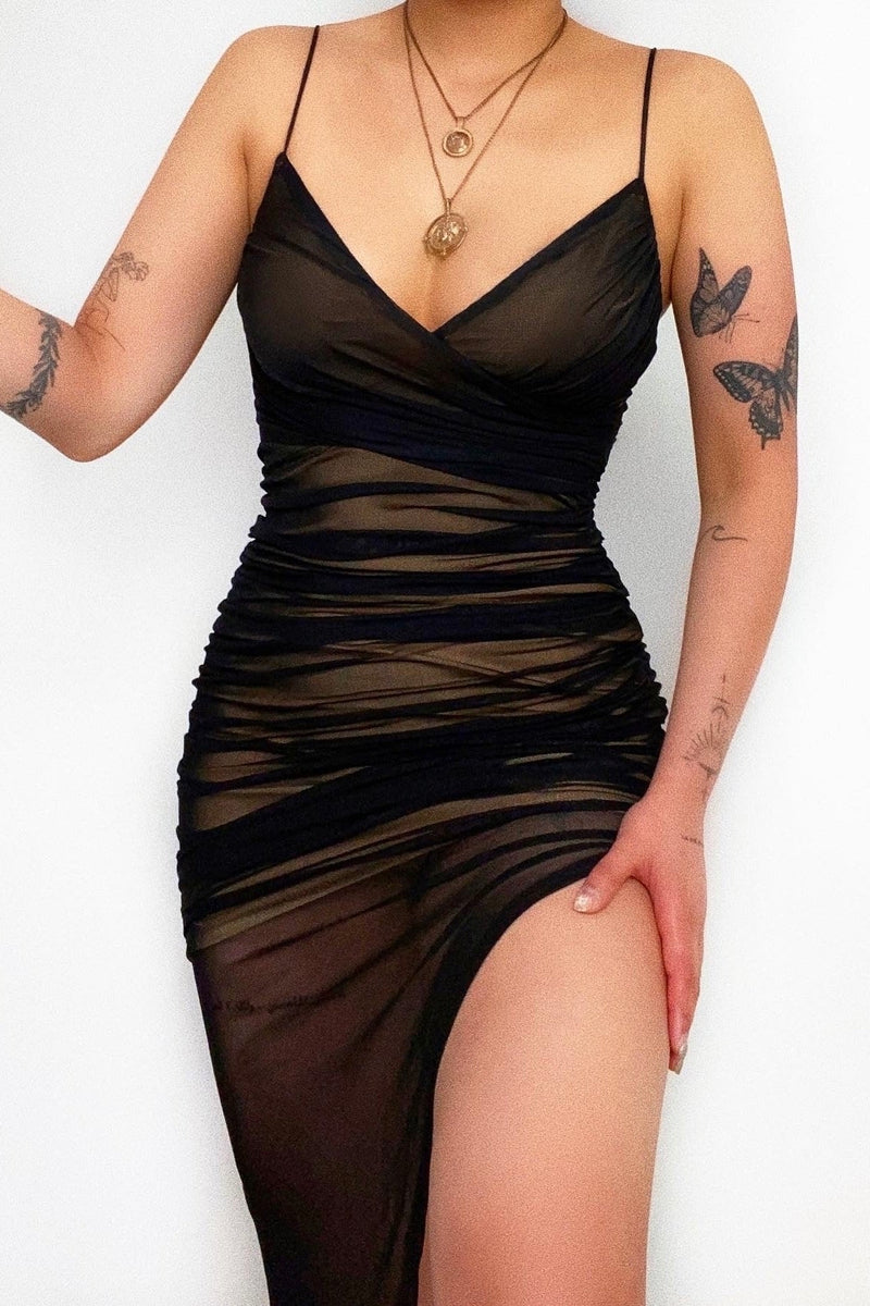 Vivian Maxi Dress - Black