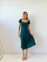Ellison Midi Dress - Green