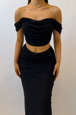 Agatha Two Piece Set - Black
