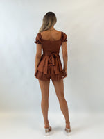 Cindy Playsuit - Brown