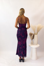 Blossom Maxi Dress - Grape