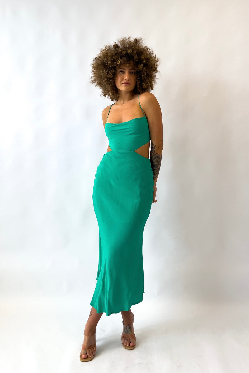 Zoe Maxi Dress - Green