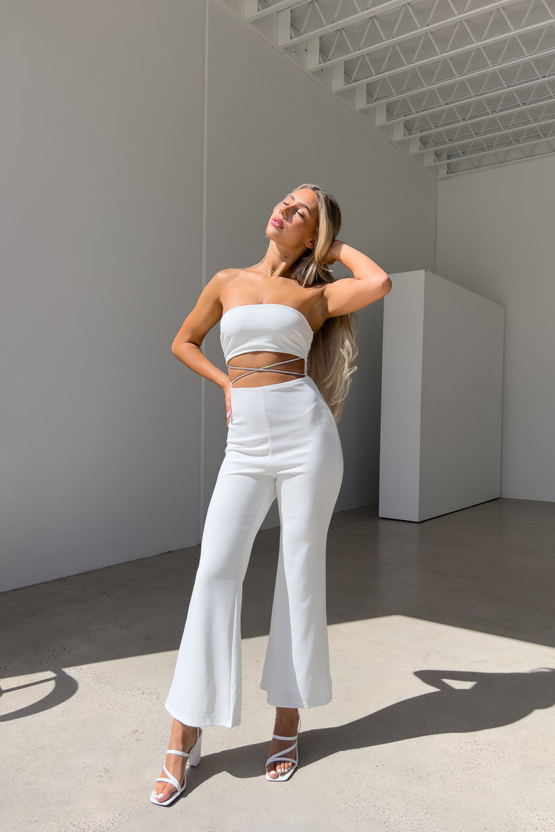 Reign Jumpsuit - White