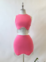 Letisha Mini Skirt - Pink