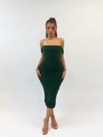 Tilly Midi Dress - Green