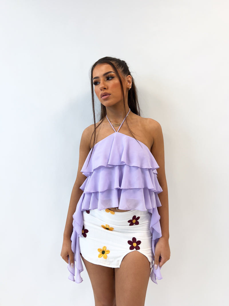 Adelia Top - Purple