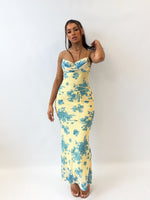 Blossom Maxi Dress - Yellow