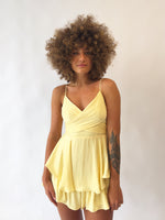 Zahira Playsuit - Yellow