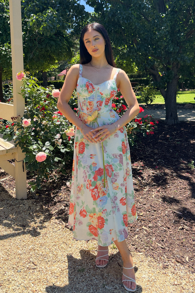 Emily Floral Maxi Dress