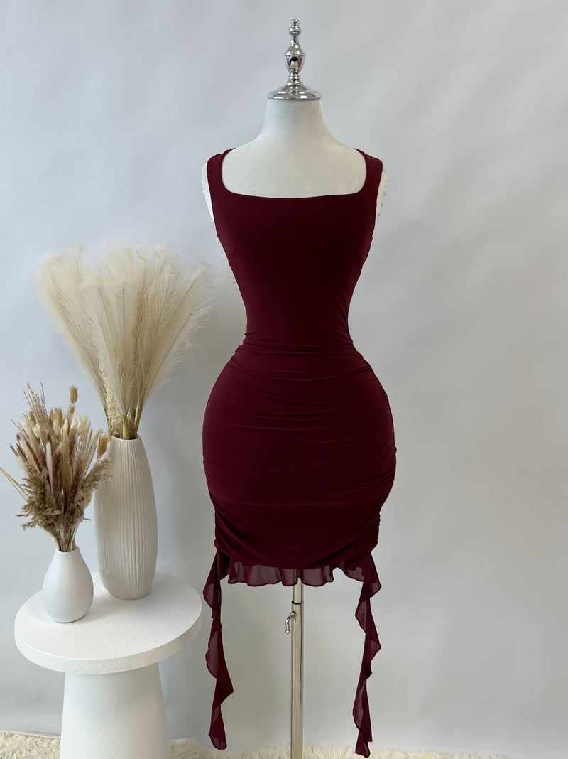 Freja Mini Dress - Red