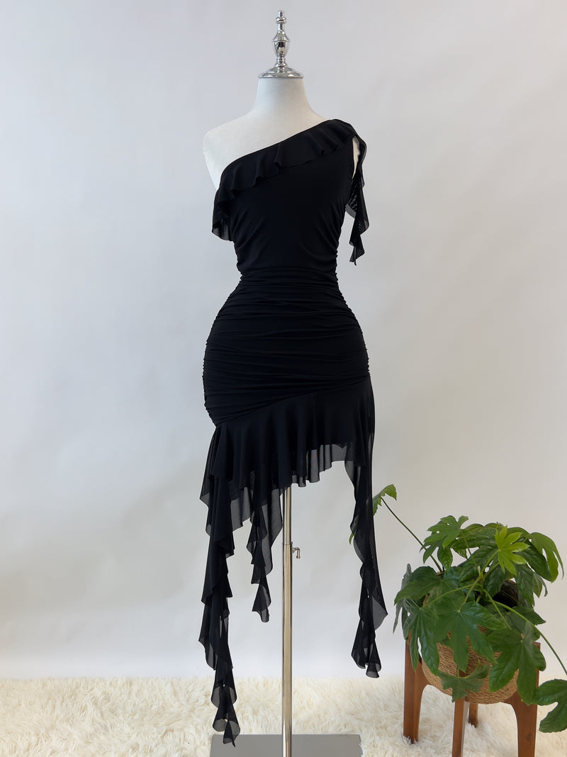 Adele Mini Dress - Black