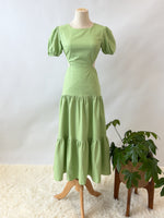 Ashlyn Midi Dress - Green