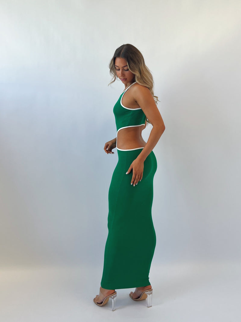 Tuscany Maxi Dress - Green