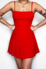 Tia Mini Dress - Red