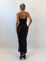Renee Midi Dress - Black