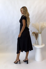 Ellison Midi Dress - Black