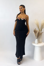 Euphrasia Maxi Dress - Black