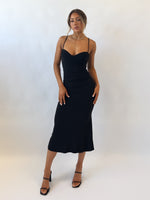 Klair Midi Dress - Black