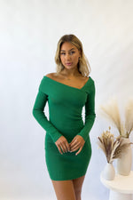 Chicago Mini Dress - Green