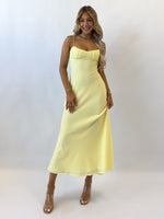 Noah Midi Dress - Yellow