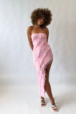 Darcie Midi Dress - Pink
