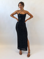 Renee Midi Dress - Black