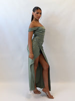 Meara Midi Dress - Sage
