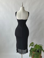 Moss Midi Dress - Black