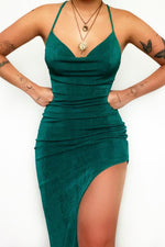 Dana Midi Dress - Green