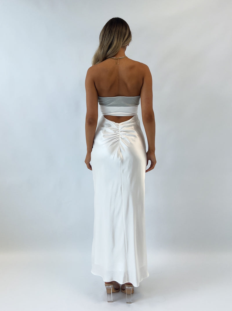 Lucas Maxi Dress - White