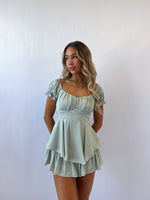 Auffie Playsuit - Pistachio