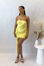 Isla Mini Dress - Yellow