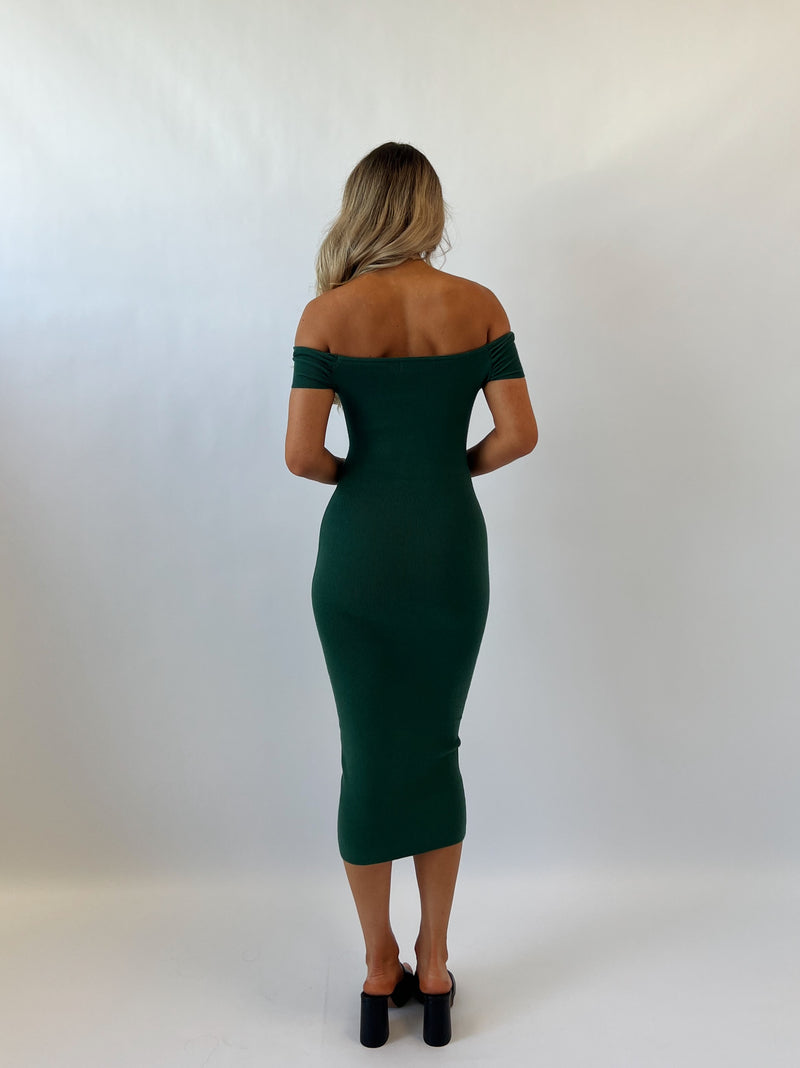 Kendall Midi Dress - Green