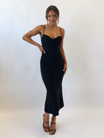 Klair Midi Dress - Black