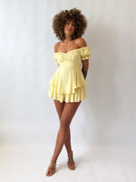 Auffie Playsuit - Yellow
