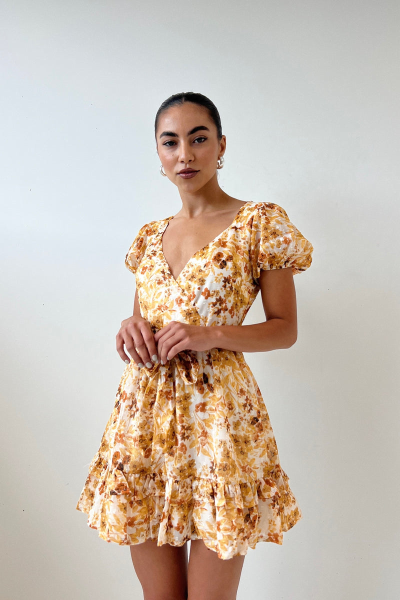 Lurice Floral Mini Dress