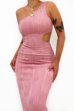 Klara Midi Dress - Pink