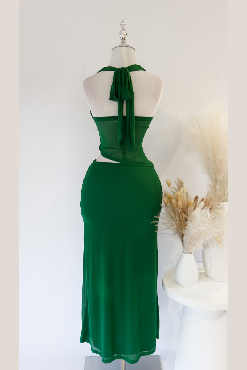 Monica Maxi Skirt - Green