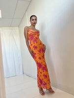 Blossom Maxi Dress - Orange