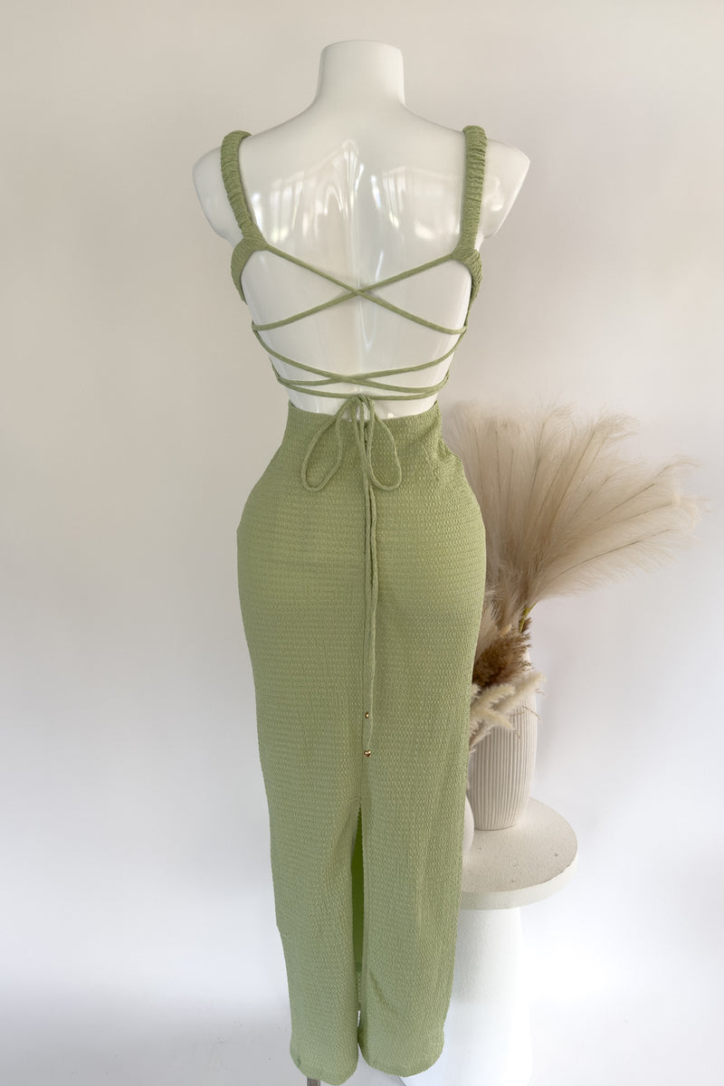 Fay Midi Dress - Green