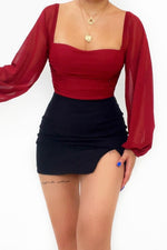 Halsey Crop Blouse