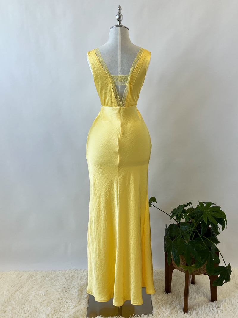 Odette Maxi Dress - Yellow