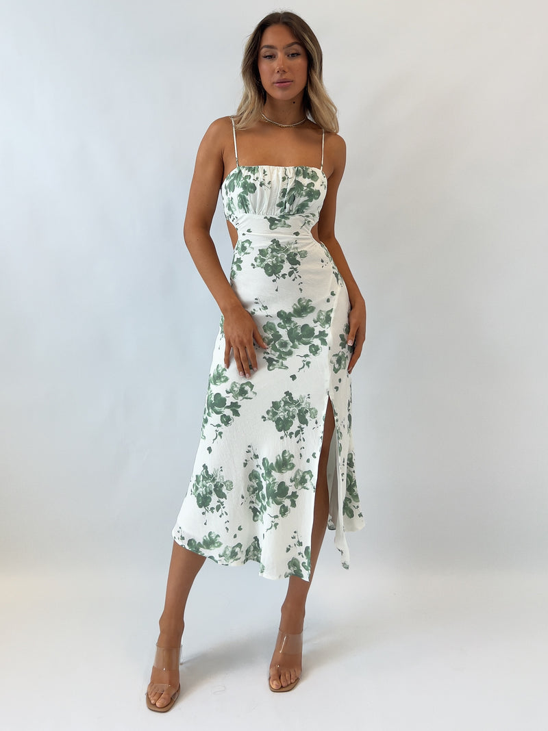 Layla Floral Midi Dress